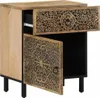 vidaXL Table de nuit 50x33x60 cm en bois massif de manguier Voir les images du produit 4