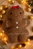 Weihnachtsdekoratives Kissen Frau Gingerbread 40X30 Ginger Produktbild-Vorschau 2