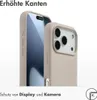 Accezz Liquid Silikoncase mit MagSafe iPhone 17 Pro - Stone Produktbild-Vorschau 5