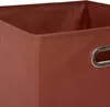 Box / Krabice do regálu 31x31cm hladká terakota Náhled obrázku produktu 7