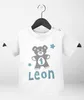 personalisiertes Baby T-Shirt mit Namen und Zahl Produktbild-Vorschau 2