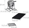 Relaxdays Bingo Spiel mit Metalltrommel HxBxT: 20 x 17,5 x Produktbild-Vorschau 6