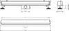 Mexen Flat Wall scarico lineare a parete 2 in 1 120 cm, Anteprima dell’immagine prodotto 8