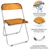 2er Set Klappstuhl Lounge-Sessel Besuchersstuhl Gelb Produktbild-Vorschau 4