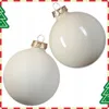 Christbaumkugeln Wollweiß 3 x glänzend & 3 x matt Ø 8 cm Produktbild-Vorschau 7