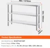 SucceBuy 14 x 48 x 34 calowy stół do przygotowywania Podgląd zdjęcia produktu 7