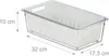 Relaxdays Kühlschrank Organizer, 2er Set, stapelbar, Produktbild-Vorschau 4