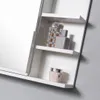 Badezimmerschrank mit Spiegel mit Ablagen, weiß R Produktbild-Vorschau 5