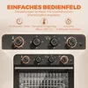 HOMCOM Heißluftfritteuse 36 Liter Mini Backofen mit Umluft Produktbild-Vorschau 7