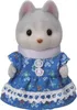 Figurki husky Hayden i Pauline na rowerze tandemowym Anteprima dell’immagine prodotto 8