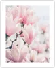 Poster - Poster ohne Rahmen - Magnolie Blumen Rosa - 40x50 Produktbild-Vorschau 1