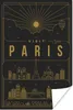MuchoWow® Poster Stadtbild Paris - schwarz 20x30 cm - Produktbild-Vorschau 1