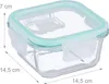 Relaxdays - Lot de 6 bocaux en verre avec couvercle, 520 Voir les images du produit 4