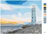 Zuty - Malen nach Zahlen - LEUCHTENDER LEUCHTTURM AM MEER, Produktbild-Vorschau 3