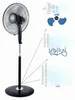 Ardes AR5S41PB, Haushalts-Lamellenlüfter, Schwarz, Flur, 40 Produktbild-Vorschau 2