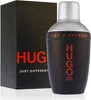 A bottle of Hugo Boss Hugo Just Different Eau de Toilette for men and its packaging. Podgląd zdjęcia produktu