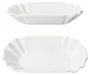 2x Frietjes XL Pommesschale oval weiß Currywurst-Schale Produktbild-Vorschau 2