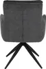 2er Set Drehstuhl Armlehnenstuhl Leandra-Bezug Produktbild-Vorschau 8
