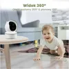 Saaf Niania Elektroniczna Kamera 5” PTZ Widzenie Nocne Podgląd zdjęcia produktu 8