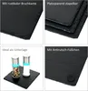 12x Schieferplatten 17 x 17 cm Tisch-Set Untersetzer Produktbild-Vorschau 4