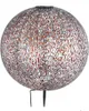 LED Gartenlampe, schwarz, Erdspitz mit Kugel, antik, IP44 Produktbild-Vorschau 1