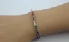 Tennis Armband Silber 925 multicolour Zirkonia Steine 18 Produktbild-Vorschau 3