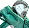 Close-up of the inside of a backpack pocket with a name tag. Podgląd zdjęcia produktu