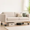 Relaxdays Meubelverhogers, set van 4, vierkant, afmetingen: Productafbeelding-voorbeeld 2