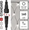 Standard LED spojovací vánoční řetěz – síť, 1,5x2 m, venkovní, studená bílá Náhľad obrázku produktu