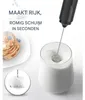 Mixer – Elektrischer Schneebesen – Mini – für Kaffee, Produktbild-Vorschau 4