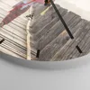 Wanduhr - Rund - Glasuhr - Birma Regenschirm Brücke - Produktbild-Vorschau 5