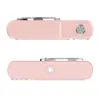 Two views of a pink digital camera against a white background. Podgląd zdjęcia produktu