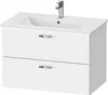 Duravit XBase Waschtischunterbau wandhängend B:80 cm mit 2 Produktbild-Vorschau 2