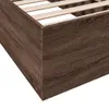 The Living Store Bettgestell Braun Eichen-Optik 90x190 cm Produktbild-Vorschau 8