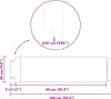 vidaXL Rasenkanten 20 stk. 100 x 25 x 0,07 cm Verzinkter Produktbild-Vorschau 8