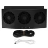 Chladiaci ventilátor do auta – trojstupňový ventilátor s Náhľad obrázku produktu 1