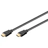 Goobay 51822 Câble High Speed HDMI™, plaqué or, 5 m, noir - Voir les images du produit 1
