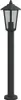 A black outdoor lamp post. Voir les images du produit
