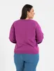 Moraj Damen Sweatshirt – Violett, Größe XXL, bequem Produktbild-Vorschau 5
