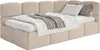Selsey Cloudy – Jugendbett 120 cm, Bettkasten, Chenille, Produktbild-Vorschau 1