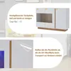 Sweiko Sideboard Commode brillante, panneau de particules Voir les images du produit 9