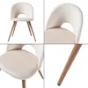 Lot de 2 chaises de salle à manger « Karijoki » : chaises Voir les images du produit 8