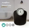 Nedis Personenwaage analog Retro-Design bis 160kg schwarz Produktbild-Vorschau 5