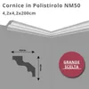 100 metrů stropních lišt Stropní lišty z polystyrenu XPS Náhled obrázku produktu 12