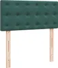 Ottoman-Bett mit Matratze & LEDs Dunkelgrün 90x190 cm Samt Produktbild-Vorschau 8