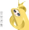 A yellow iPhone case with a splash of yellow liquid behind it. Anteprima dell’immagine prodotto