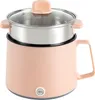 Rosa Elektrischer Antihaft Topf Kochtopf & Dampfgarer 1,7L Produktbild-Vorschau 1