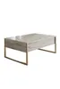 Skye Decor, Luxe - Travertine, Gold, Couchtische, Produktbild-Vorschau 4
