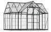 Palram - Canopia Aluminium Gewächshaus Victory Anthrazit Produktbild-Vorschau 1