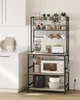 A multi-shelf kitchen rack with various appliances and kitchenware. Náhled obrázku produktu